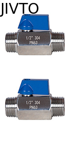 Stainless steel mini ball valve NPT or BSP ,male to male,shut off valve