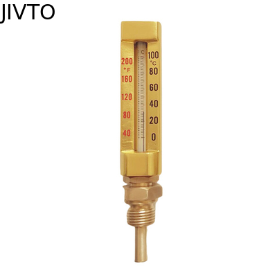 Linea 160MM di V 100 termometri di vetro industriali di grado 3/4